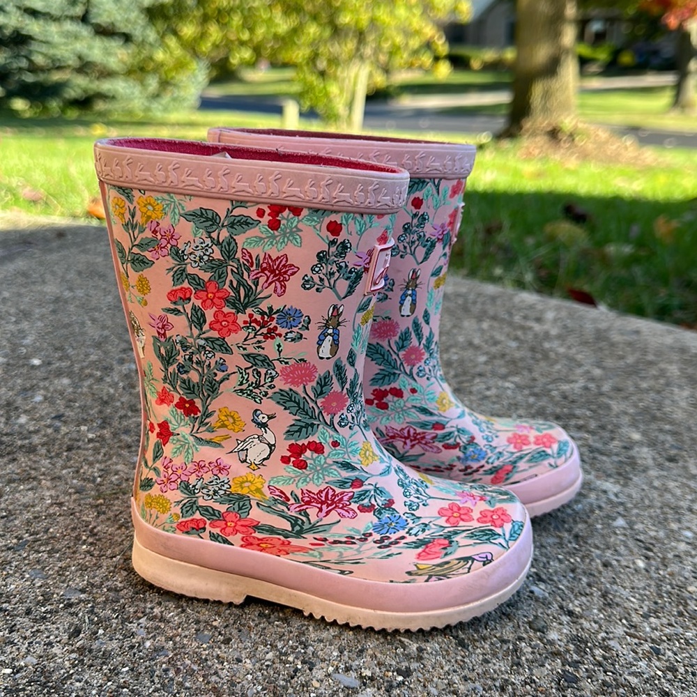 Joules Beatrice Potter Peter Rabbit rain boots